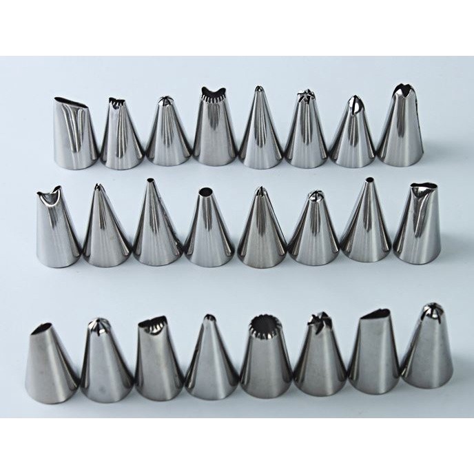 24 Heads Plastic Boxed Stainless Steel Framing Nozzle Set Converter Framing Bag (2370L) - Image 3