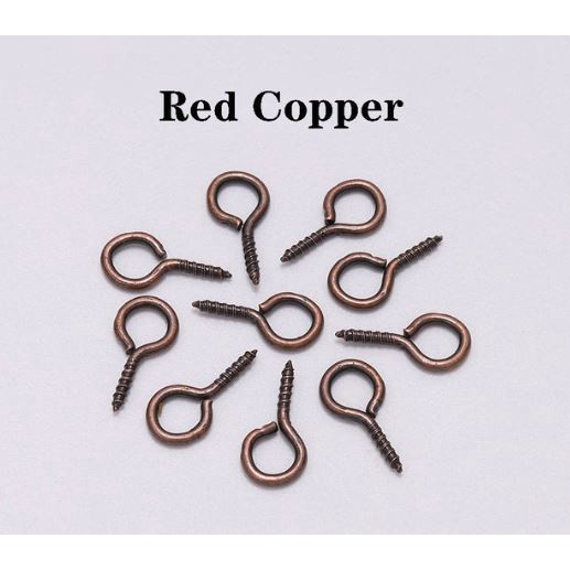 10/20pcs Small Tiny Mini Eye Pins Eyepins Hooks Eyelets Screw Threaded Stainless Steel Clasp Hook Jewelry Finding(2272L) - Image 14