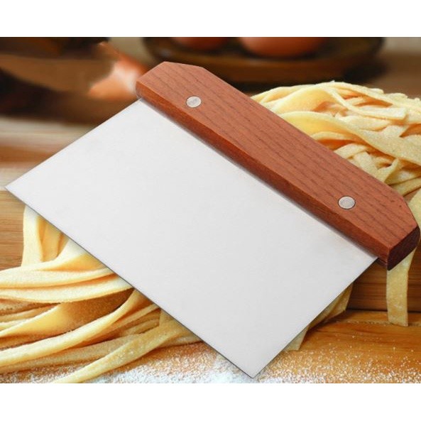 Stainless Steel Frying Shovel with Wooden Handle, Iron Plate, Pizza Shovel, Steak Shovel, Wooden Handle Shovel (2298L) - Image 3