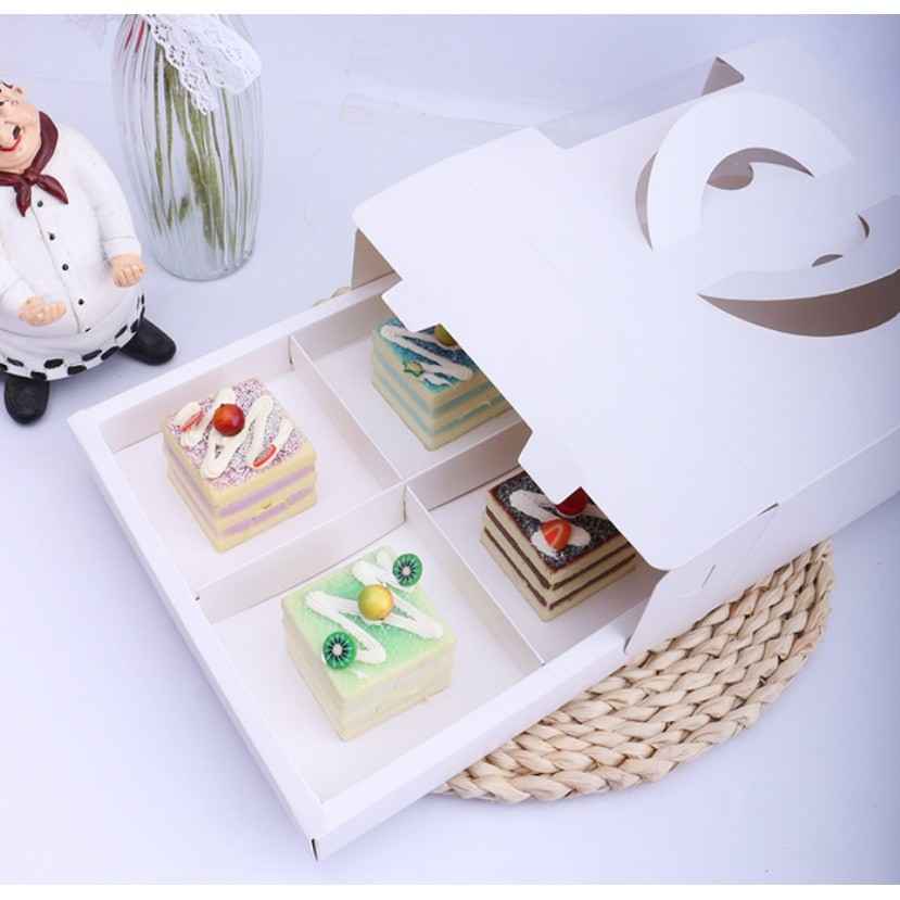 1pc Mousse Cake Packaging Transparent Boxes Handmade Cake Dessert Wedding Birthday Party Favor Gift Decoration盒子(2301L) - Image 2