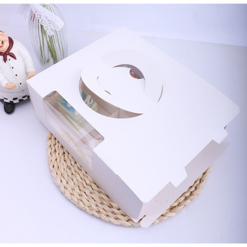 1pc Mousse Cake Packaging Transparent Boxes Handmade Cake Dessert Wedding Birthday Party Favor Gift Decoration盒子(2301L) - Image 4