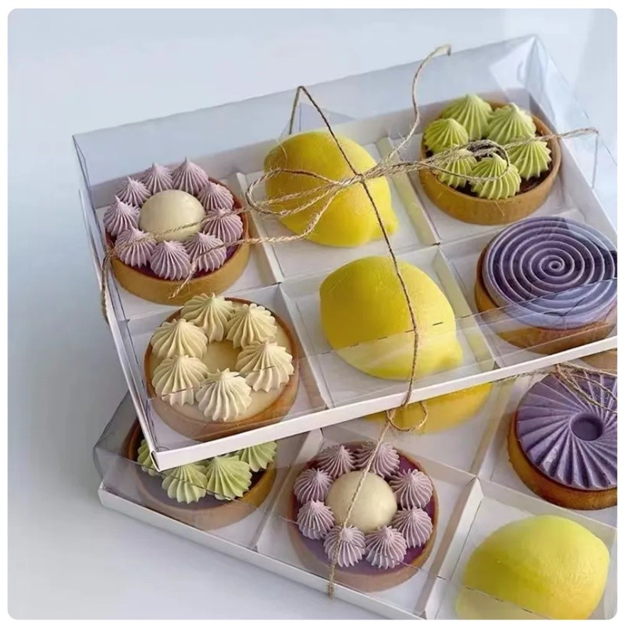 1pc Mousse Cake Musavat Transparent Packing Box Afternoon Tea Pastry Baking Birthday Wedding Party Decor盒子蛋糕盒(2300L) - Image 7
