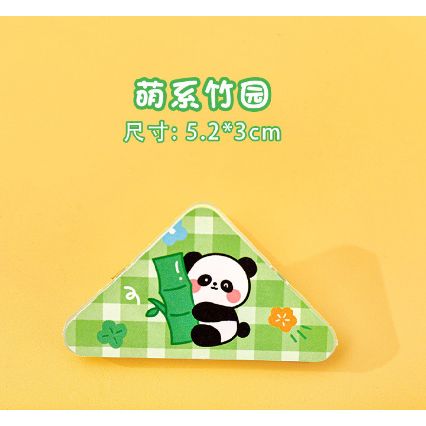 1pc Cute Mini Creative Storage Triangle Clip Bill File Book Paper Corner Binder Clip Office School Student 便签夹子(2783L) - Image 16