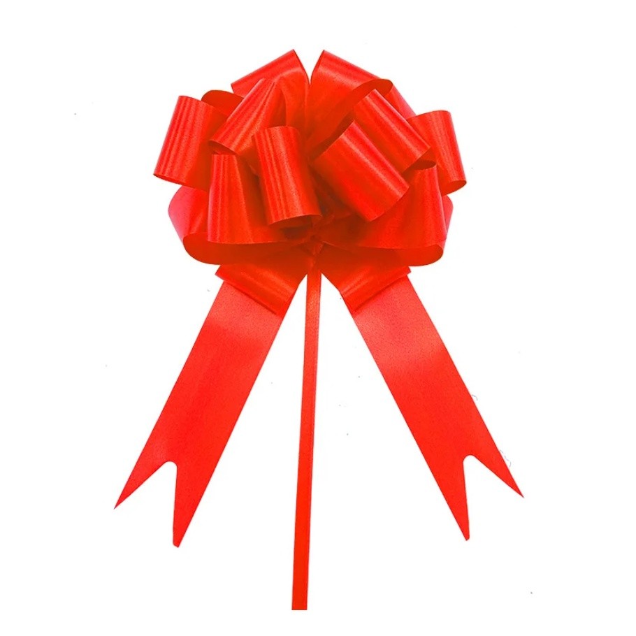 1pc Plastic Pull Bows for Gift Present Wrapping Christmas Bows for DIY Craft Box Baskets Decorations 立体球花手拉花(2769L) - Image 16
