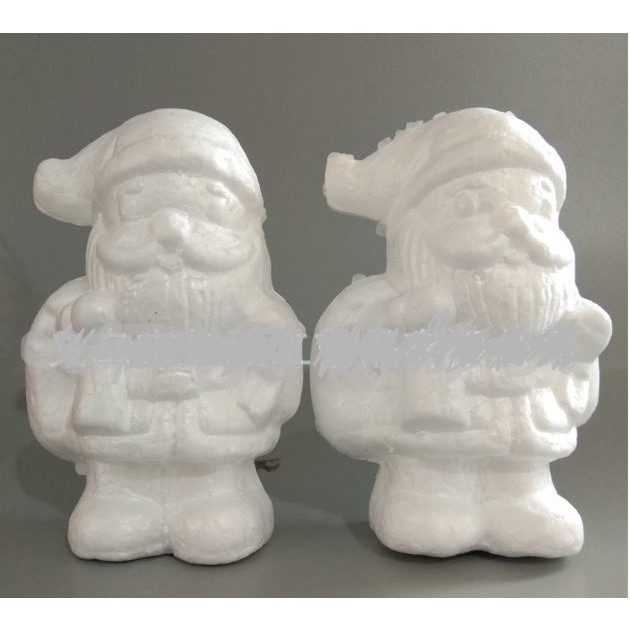 Christmas Mini Elk/Standing Santa Claus Doll Christmas Tree White Foam Hanging Pendants Decoration For Home Party(2481L) - Image 7