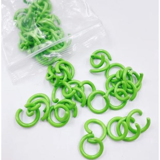 20pcs 8mm open Jump Rings Split Rings Connectors for DIY Jewelry Findings Making bracelet necklace earring (2502L) - Image 18