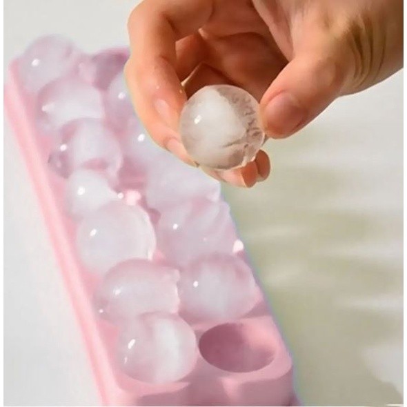 6/10/33holes Ice Cube Trays for Freezer Mini Ice Ball Maker Mold Circle Round Ice Cube Mold (2738L) - Image 2