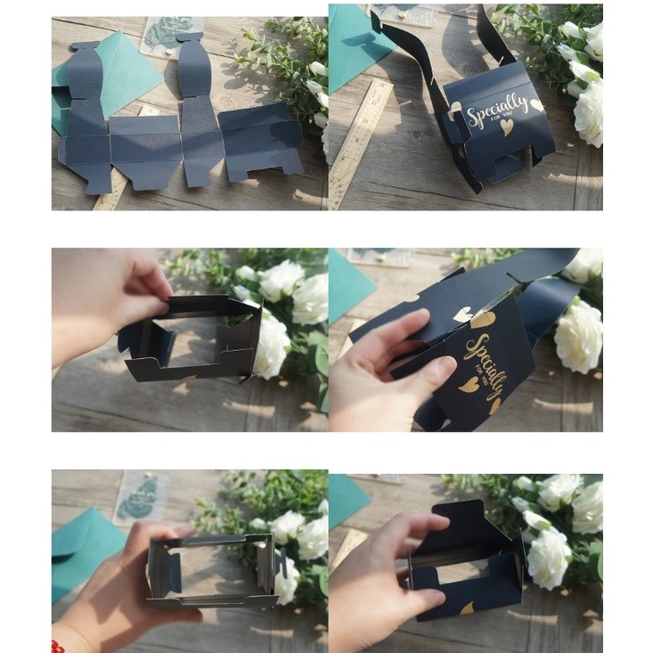1pc Bow Paper Box As Soap Cookie Candy Little Gift Packaging Raya New Year Christmas Wedding曲奇饼干巧克力包装盒(2765L) - Image 7