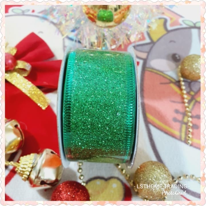 3.8cm*2.70m Length Multi Colors Velvet Ribbons Flocking Webbing Flannel Flock Gold Ribbon for Christmas Decor(2652L) - Image 5