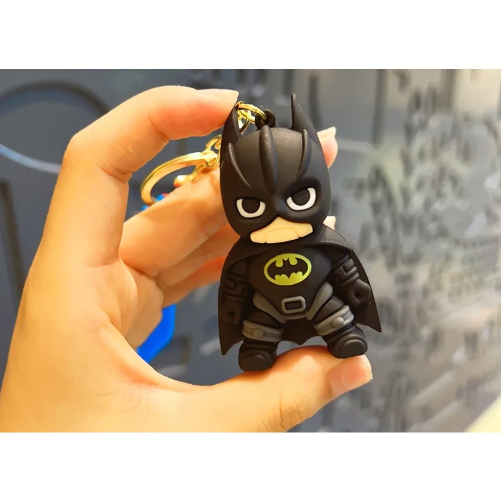 Creative and Exquisite Cartoon Marvel Anime Spider Man Batman Pendant Keychain Holder Keychain Car Keychain (2727L) - Image 16