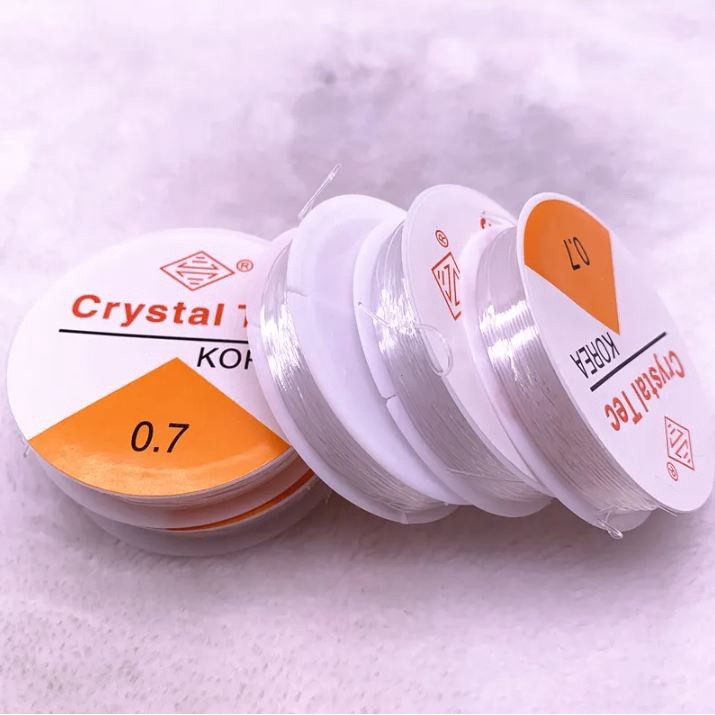0.4-1mm Elastic Cord String Transparent Elastic Thread For Jewelry Making Diy Bracelet Necklace Beaded 水晶弹性线串珠(2493L) - Image 9