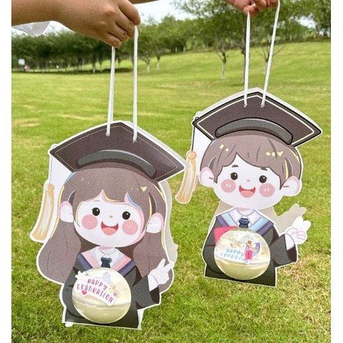 1pcs Paper Bag for Packaging Graduation·Party Bags Child Gift Boxes Candy Box Surprise Boys Girls (2606L) - Image 2