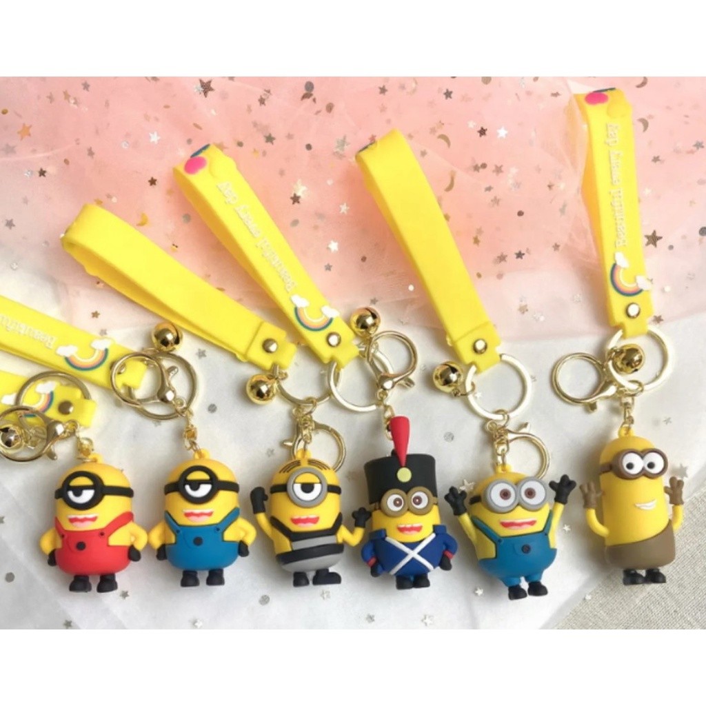 Creative and Exquisite Cartoon Marvel Anime Spider Man Batman Pendant Keychain Holder Keychain Car Keychain (2727L) - Image 9