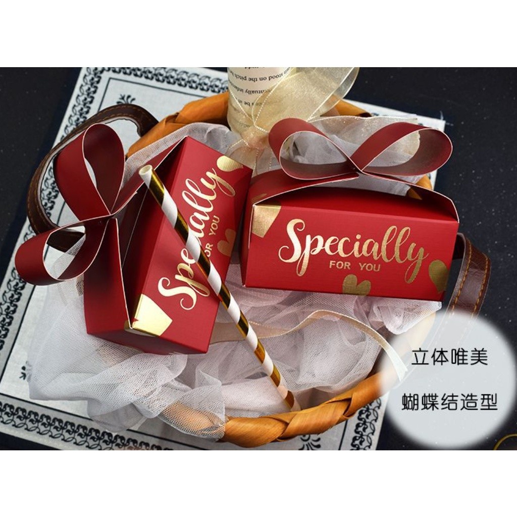 1pc Bow Paper Box As Soap Cookie Candy Little Gift Packaging Raya New Year Christmas Wedding曲奇饼干巧克力包装盒(2765L) - Image 11