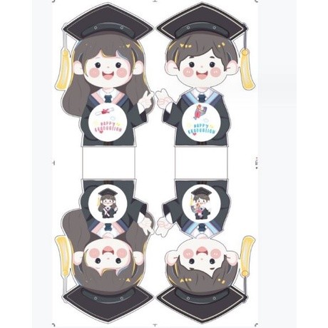 1pcs Paper Bag for Packaging Graduation·Party Bags Child Gift Boxes Candy Box Surprise Boys Girls (2606L) - Image 5