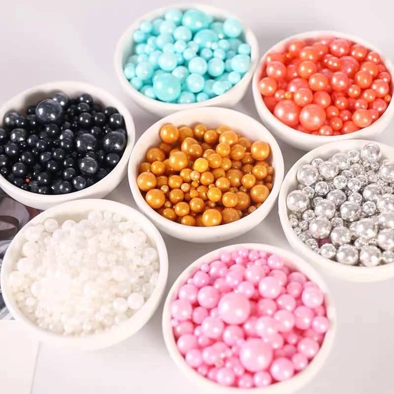 20g Wholesales Price Sprinkles Cake Decoration Halal Certified Gula Manik Kek Murah Cake Topping Sprinkle食用烘焙蛋糕糖珠(2620L) - Image 5