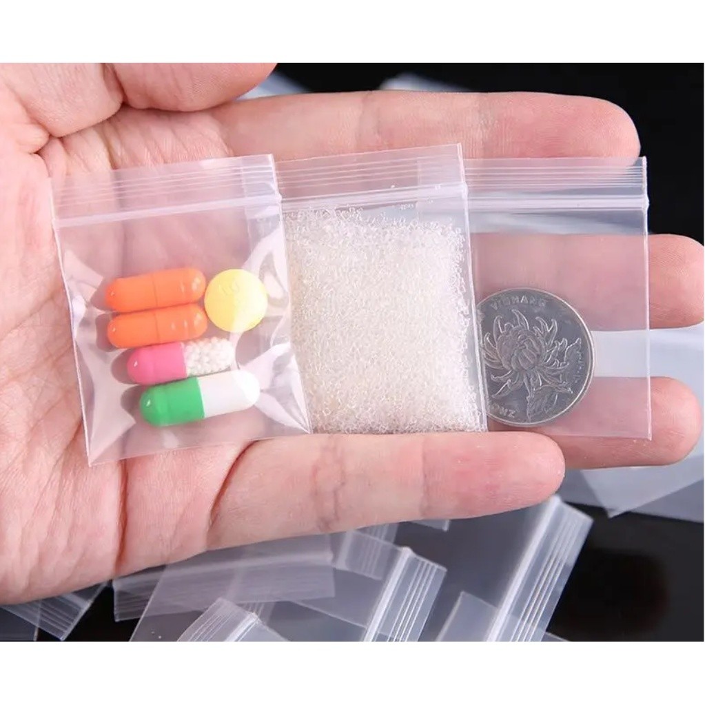 100pcs 4x6cm Plastic Sealing Bags Thicken Clear Resealable Zipper Lock Mini Bag Storage Jewelry Nuts Fresh 透明自封袋(2701L) - Image 8
