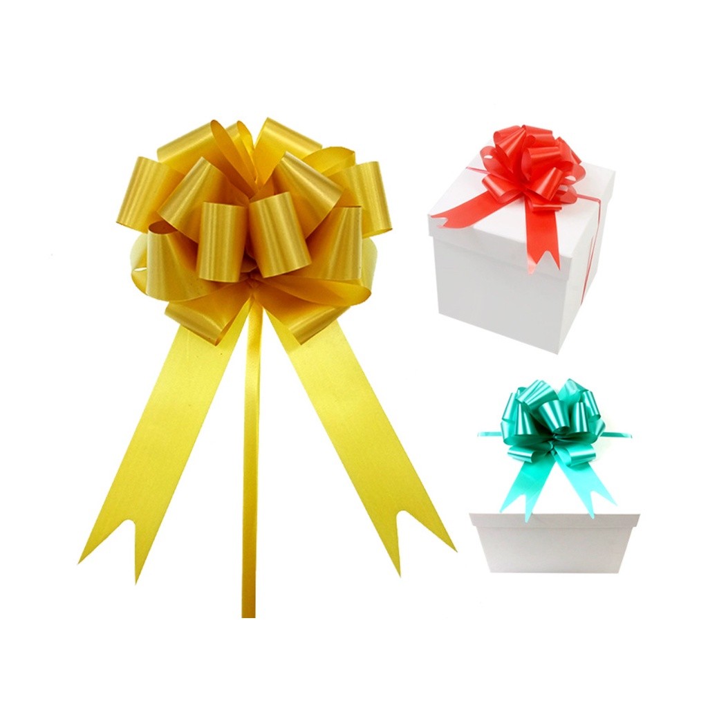 1pc Large Ribbon Pull Bows Pull Bows Gift Knot Ribbon Gift Pull Bows Large Pull Bow with Ribbon Pull Bows手拉花(2751L) - Image 3