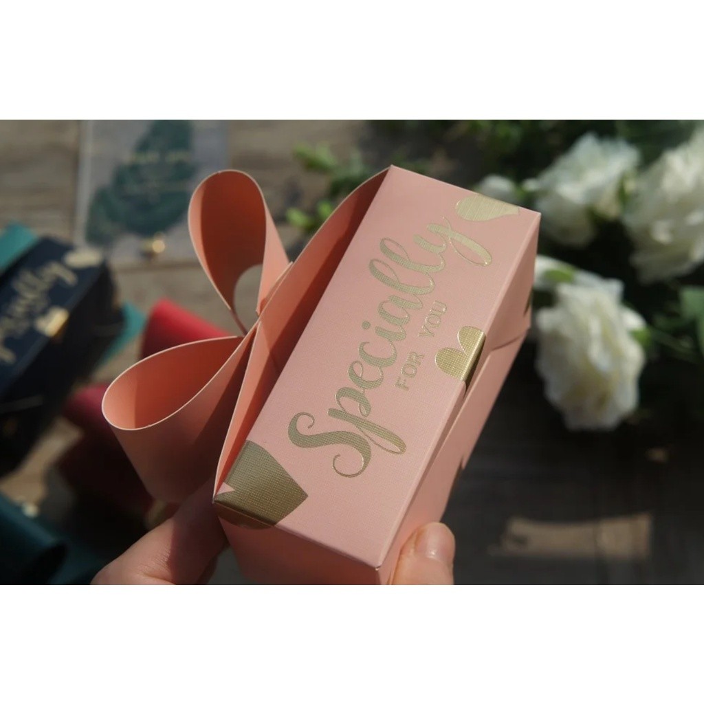 1pc Bow Paper Box As Soap Cookie Candy Little Gift Packaging Raya New Year Christmas Wedding曲奇饼干巧克力包装盒(2765L) - Image 6