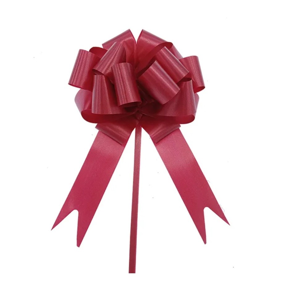 1pc Plastic Pull Bows for Gift Present Wrapping Christmas Bows for DIY Craft Box Baskets Decorations 立体球花手拉花(2769L) - Image 13