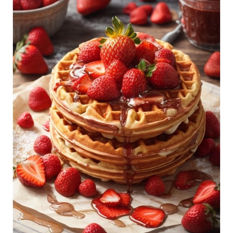 AB MAURI CRISPY WAFFLE MIX 1KG / TEPUNG WAFFLE SEGERA | 威化饼粉 | WAFFLE PREMIX (2640L) - Image 8