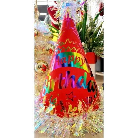 1pc Party Dress Up Children's Birthday Hat Adult One-year-old Paper Laser Lace Hat Party Hat Birthday Party (2718L) - Image 5