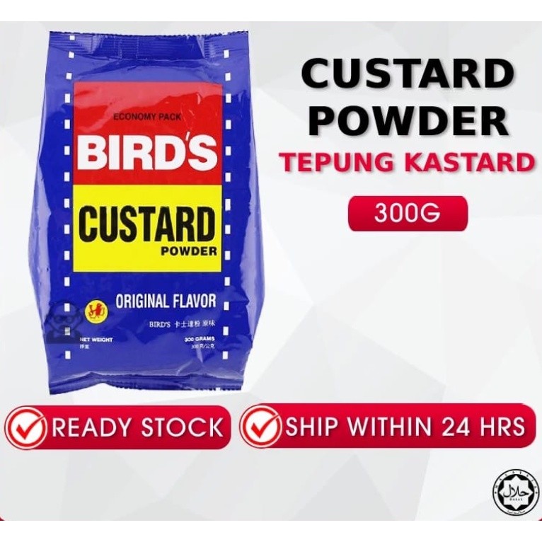 BIRD'S Custard Powder 300g Tepung Kastard 卡士达粉/蛋黄粉 (2595L) - Image 3