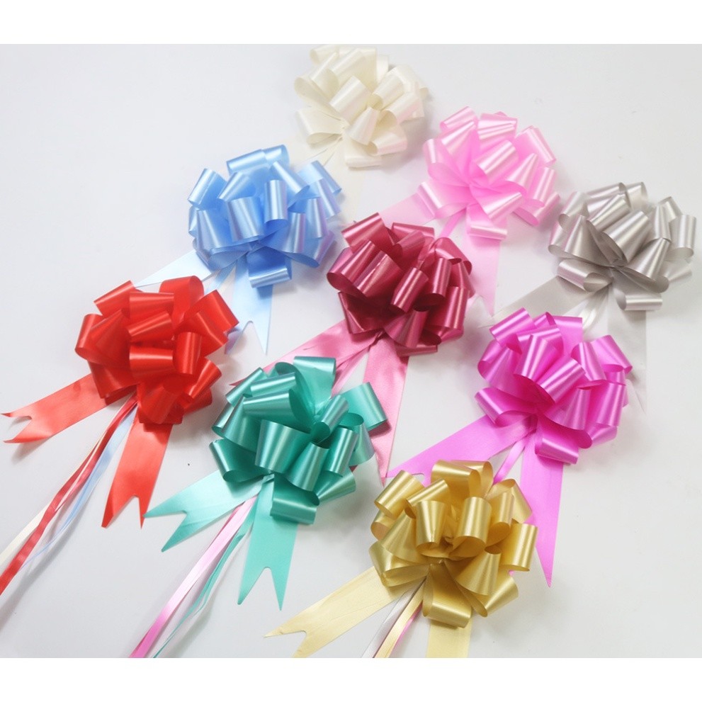 1pc Large Ribbon Pull Bows Pull Bows Gift Knot Ribbon Gift Pull Bows Large Pull Bow with Ribbon Pull Bows手拉花(2751L) - Image 4