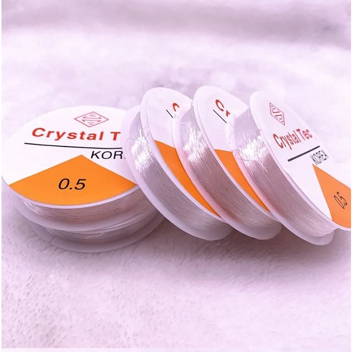 0.4-1mm Elastic Cord String Transparent Elastic Thread For Jewelry Making Diy Bracelet Necklace Beaded 水晶弹性线串珠(2493L) - Image 7