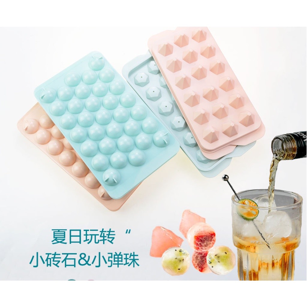 6/10/33holes Ice Cube Trays for Freezer Mini Ice Ball Maker Mold Circle Round Ice Cube Mold (2738L) - Image 9