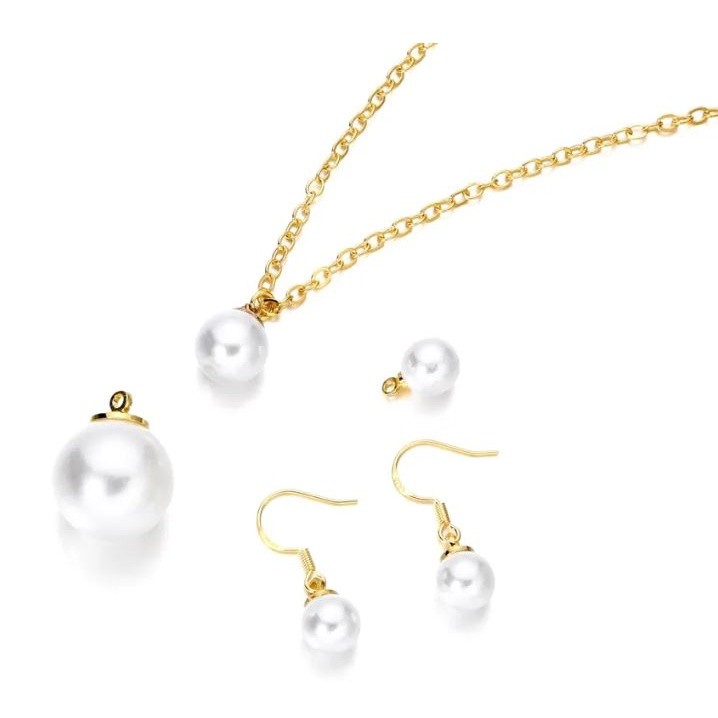 4mm-18mm Half Hole White Beige ABS Imitation Pearl Beads for Jewelry Making End Charms Beads DIY Earring 高亮半孔珍珠(2519L) - Image 3