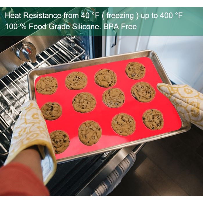 DIY Multifunction Cake Pad Silicone Non-Stick Oven Liner Swiss Roll Pad Kitchen Baking Tools Baking Mat (2456L) - Image 2