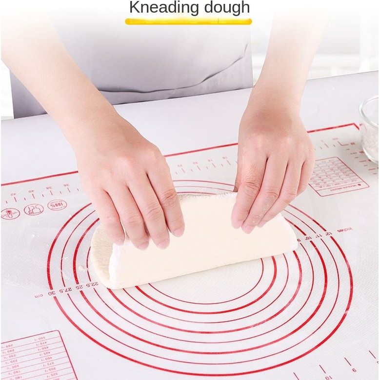 Silicone Mat Kitchen Kneading Dough Baking Mat Dough Pads Tools Sheet Accessories Cooking Tool (2447L) - Image 4
