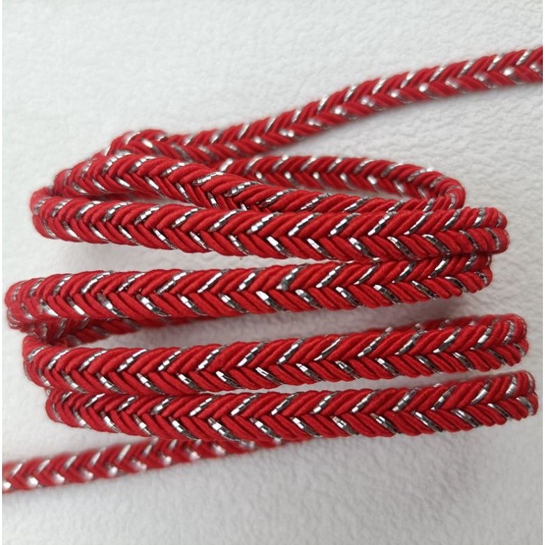 1yard 5mm Sewing Lace Trim Gold Braided Lace Ribbon Home Party Decoration DIY Clothes Gold 米麻花凹带龙骨辫金银丝花边(2492L) - Image 9