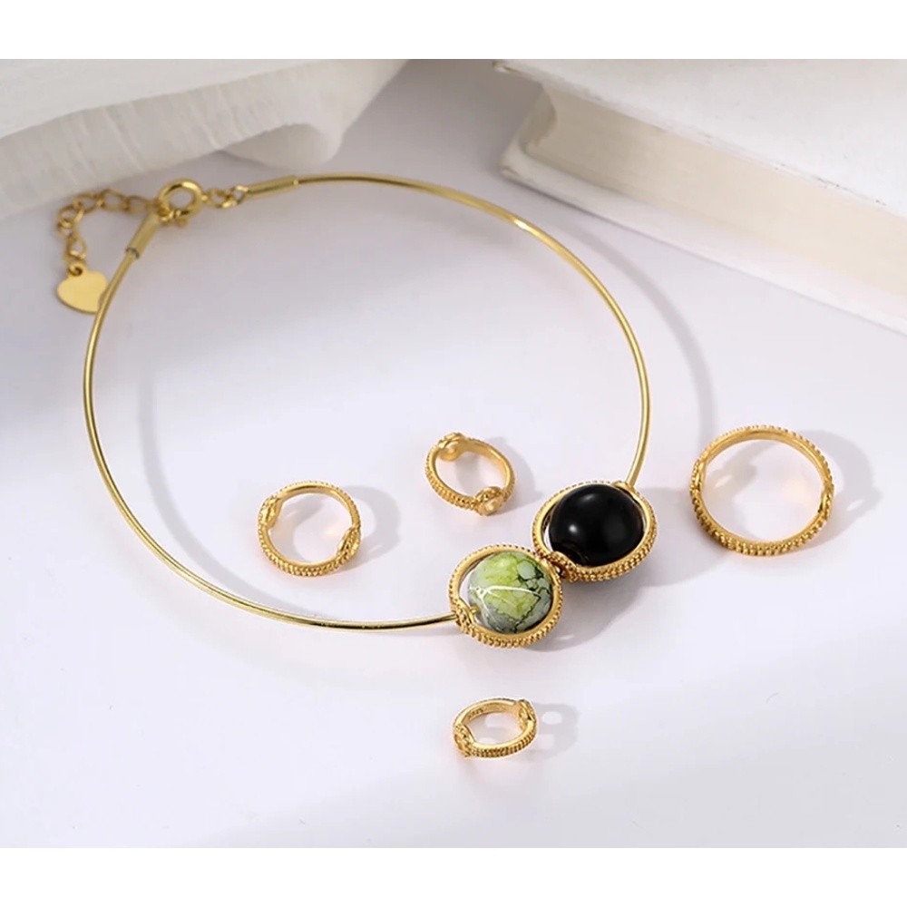 10pcs Copper Through Hole Bead Circle Double Hole Round Spacer Bead Ring Circle Frame For Diy Bracelet合金麻花串珠圈(2555L) - Image 7