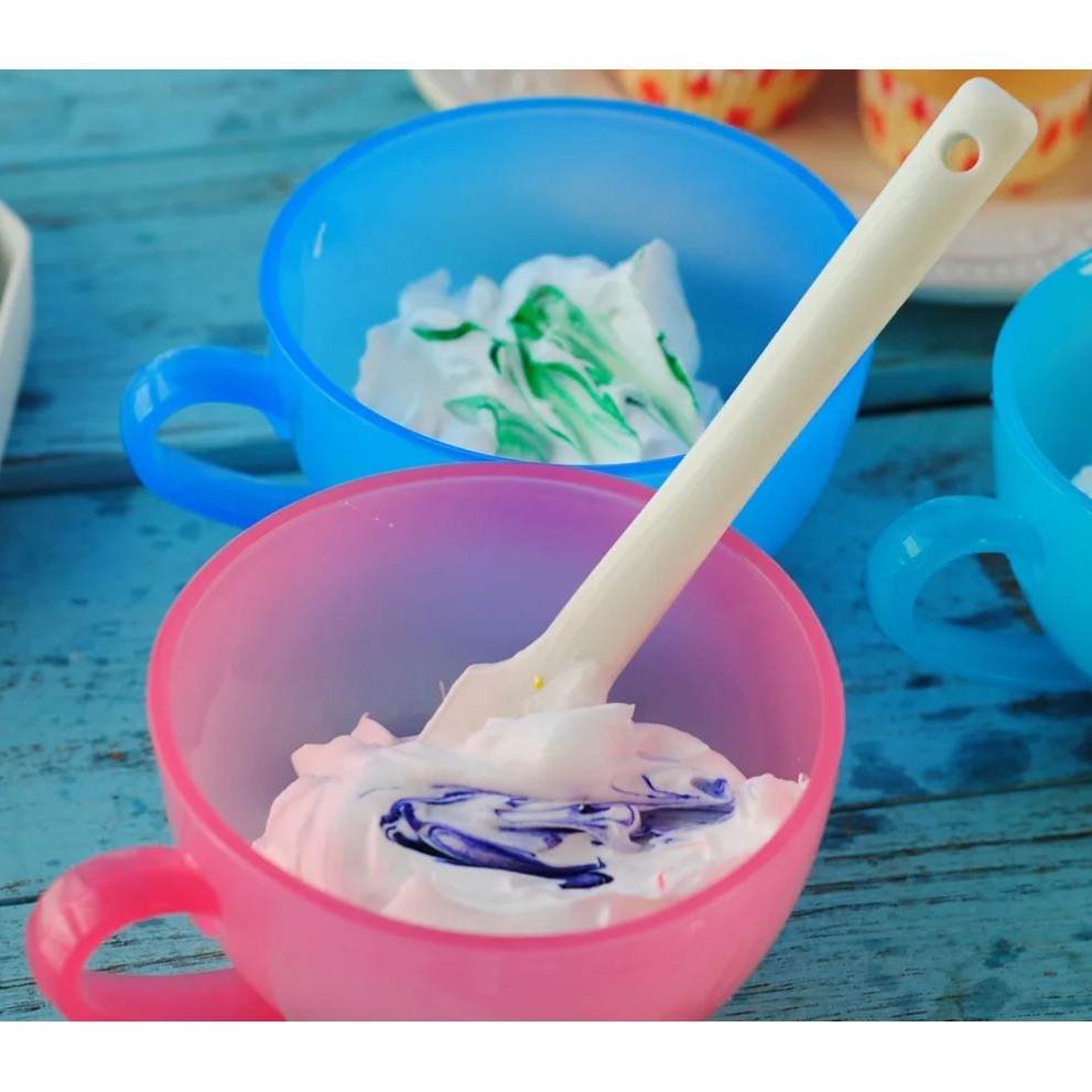 Butter Cream Stirring Scraper Durable Silicone Elbow Spatula Bean Paste Bending Spatula Kitchen 奶油霜搅拌烘培工具(2736L) - Image 3