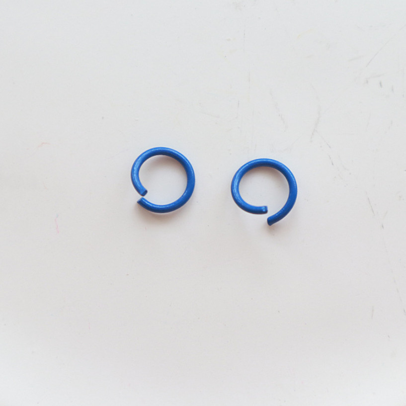 20pcs 8mm open Jump Rings Split Rings Connectors for DIY Jewelry Findings Making bracelet necklace earring (2502L) - Image 20