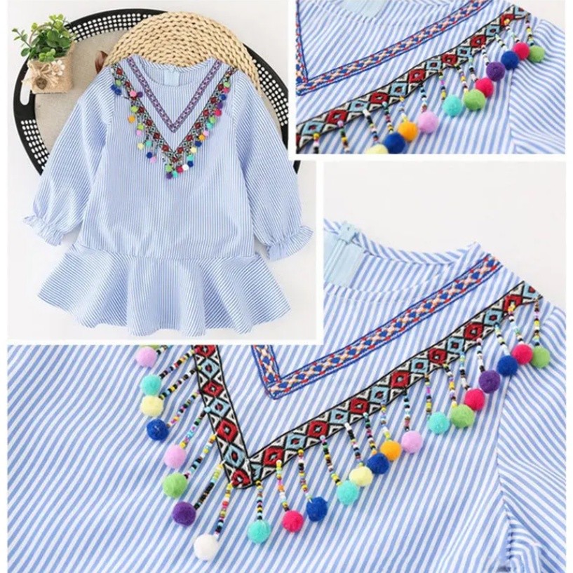1yard Pom Pom Trim Lace Fabric Sewing Accessories Pompons Trim tassel Ball Fringes Ribbon Sewing Lace 彩色毛球花边(2671L) - Image 6