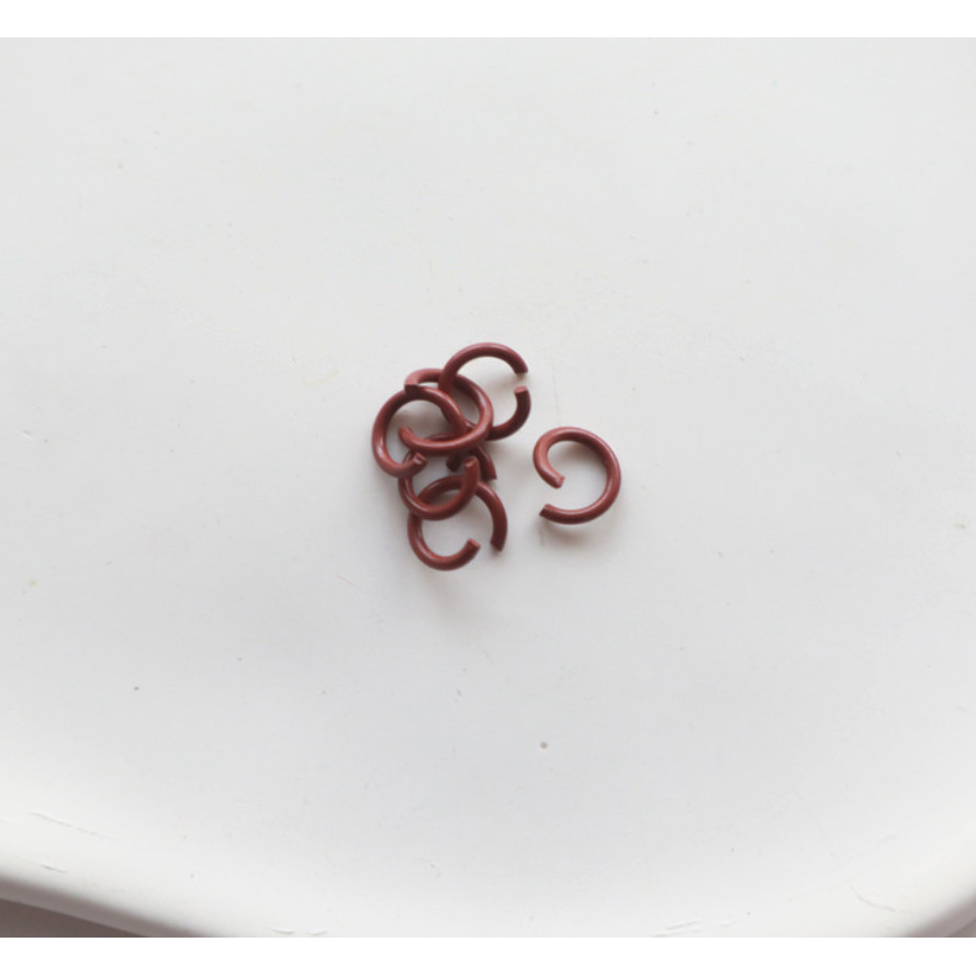 20pcs 8mm open Jump Rings Split Rings Connectors for DIY Jewelry Findings Making bracelet necklace earring (2502L) - Image 15