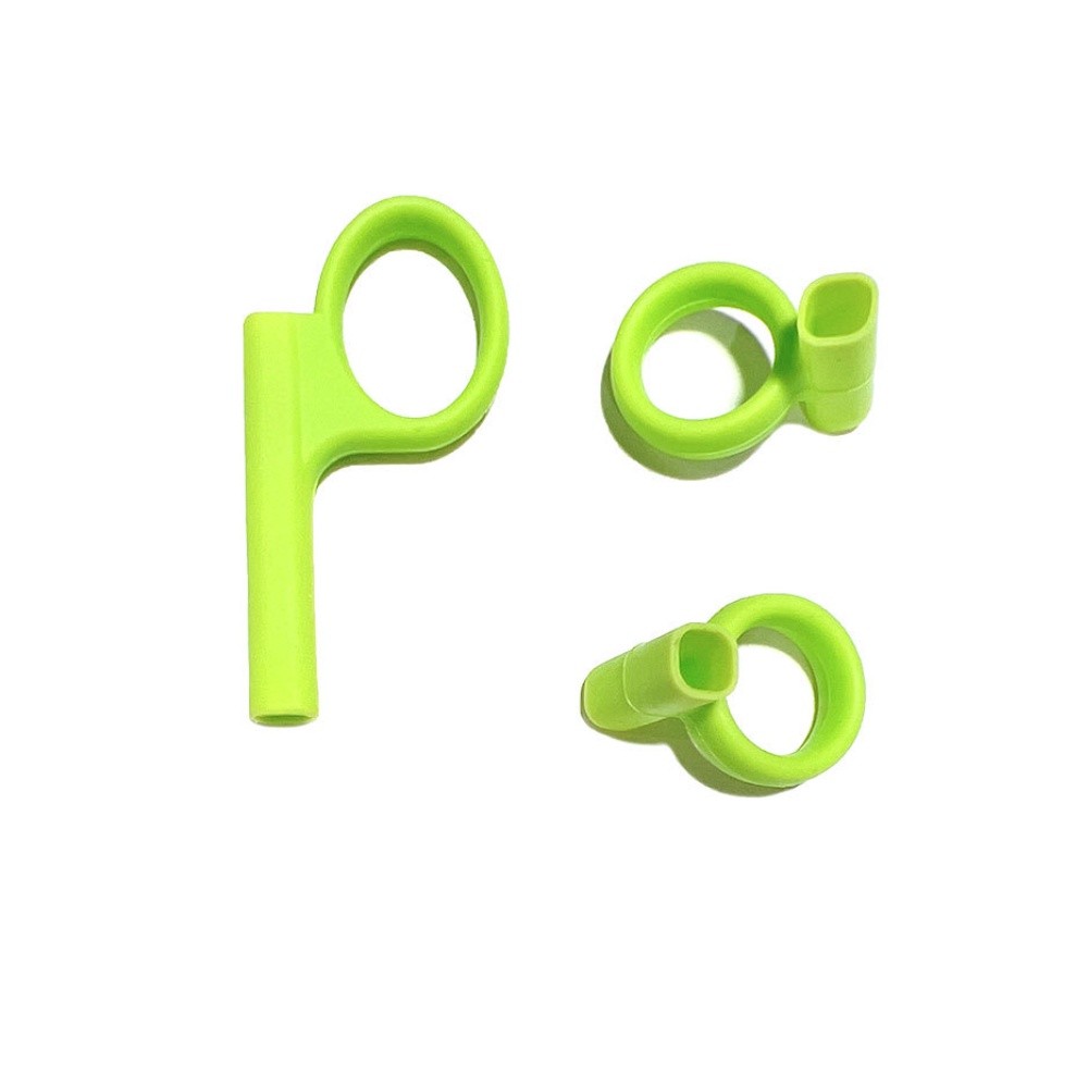Silicone World 1 Set Silicone Kids Holding Chopsticks Correcting Ring Auxiliary Learning Training硅胶手指套儿童训练筷手(2772L) - Image 7