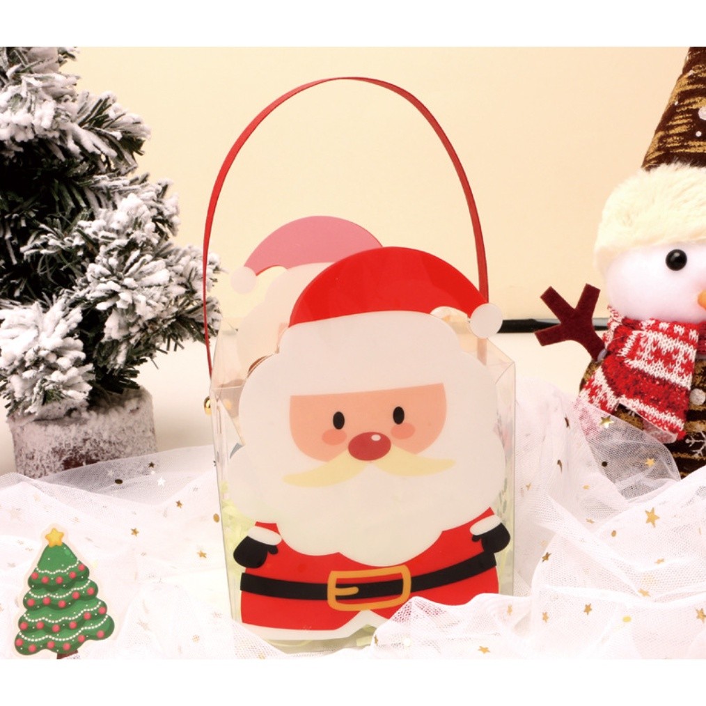 1pc Christmas Gift Box Eve Box Apple Candy Cookie Gift Packaging Santa Claus New Year Party Favor Gift 圣诞节包装盒(2682L) - Image 10