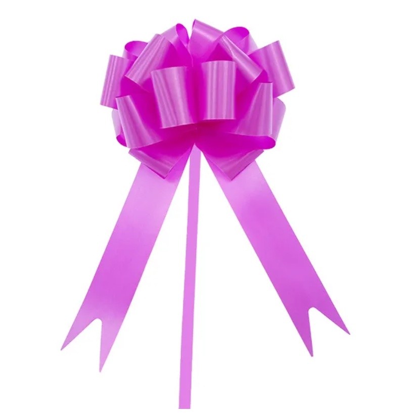 1pc Plastic Pull Bows for Gift Present Wrapping Christmas Bows for DIY Craft Box Baskets Decorations 立体球花手拉花(2769L) - Image 11