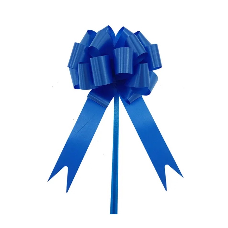 1pc Plastic Pull Bows for Gift Present Wrapping Christmas Bows for DIY Craft Box Baskets Decorations 立体球花手拉花(2769L) - Image 9