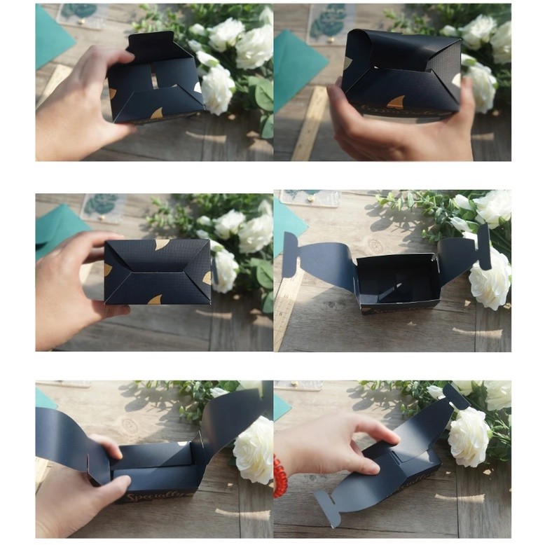 1pc Bow Paper Box As Soap Cookie Candy Little Gift Packaging Raya New Year Christmas Wedding曲奇饼干巧克力包装盒(2765L) - Image 8