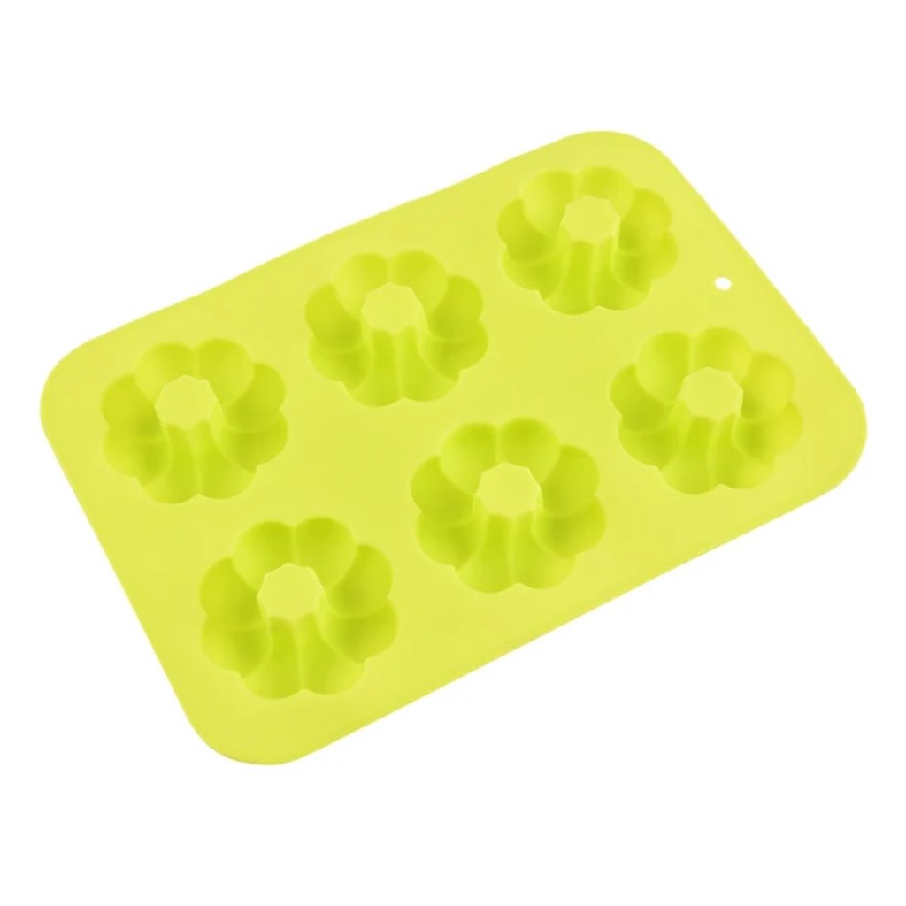 6 Holes Donut Silicone Mold Baking Pan For Pastry Cake Form For Cupcake Muffin Mold Pumpkin shape Donuts 甜甜圈模具(2775L) - Image 10