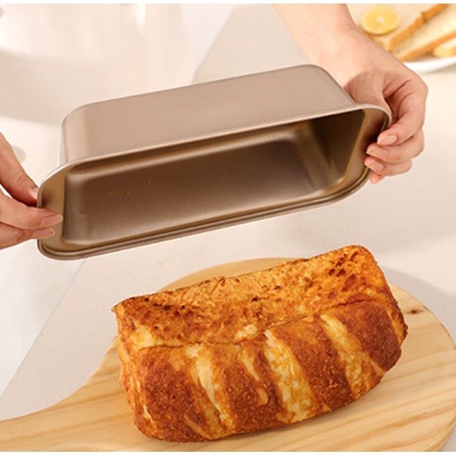 Rectangular nonstick toast box home oven baking tool non-stick sesame bread baking pan pound cake mold (2357L) - Image 4