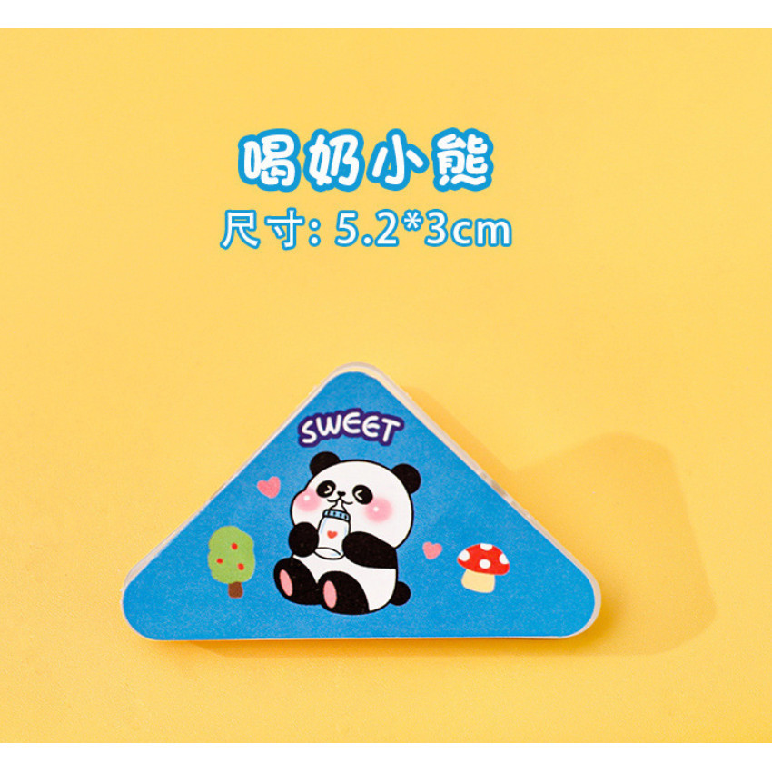 1pc Cute Mini Creative Storage Triangle Clip Bill File Book Paper Corner Binder Clip Office School Student 便签夹子(2783L) - Image 17