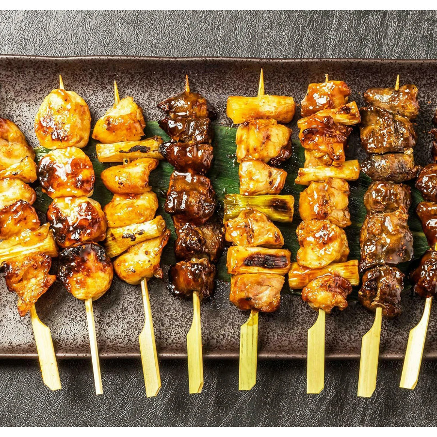 20pcs Guandong cooking bamboo skewers spicy hot barbecue skewers iron cannon skewers with handles(2790L) - Image 2