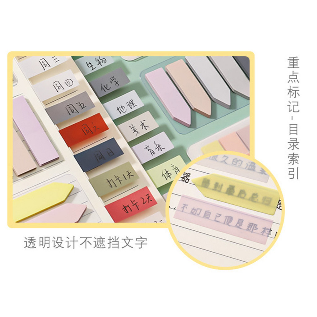 Self Adhesive Memo Pad Sticky Notes Memo Sticker Paper Office School Supplies便利贴(139-2868L) - Image 3