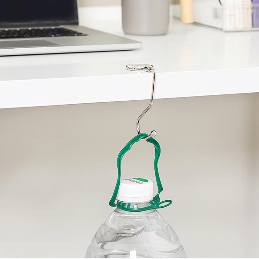 Metal Load-bearing Table Side Hook Metal Portable Hanging Desk Bag Hook Handbag Hanger Foldable可移动挂钩(146-2881L) - Image 8